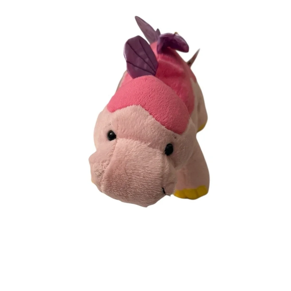 Webkinz Bubblegumasaurus Plush Ganz Pink Dinosaur Stuffed Animal No Code